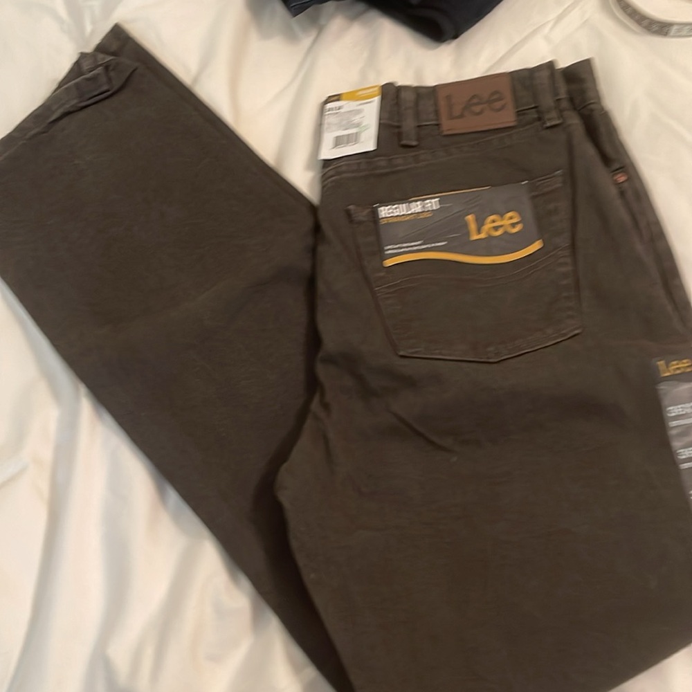 Lees Men Jeans 36x36 in Fatigue NWT - Picture 5 of 5